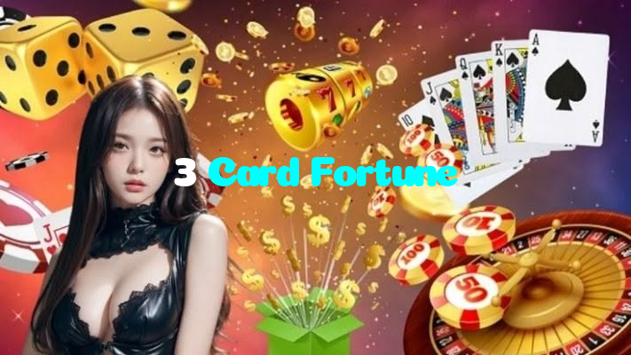 available types of 3 Card Fortune bet including pre-match live express and system bets