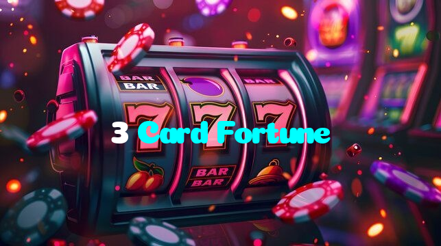 3 Card Fortune casino presented on mobile device in Pakistan with slots and live games